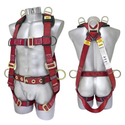 Arnés de seguridad anticaidas con cinco anillos mod. ARN-5A-L