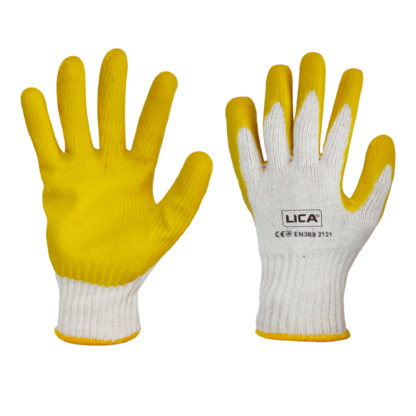 Guante Japonés con Latex en la Palma. Mod. GLRL-10