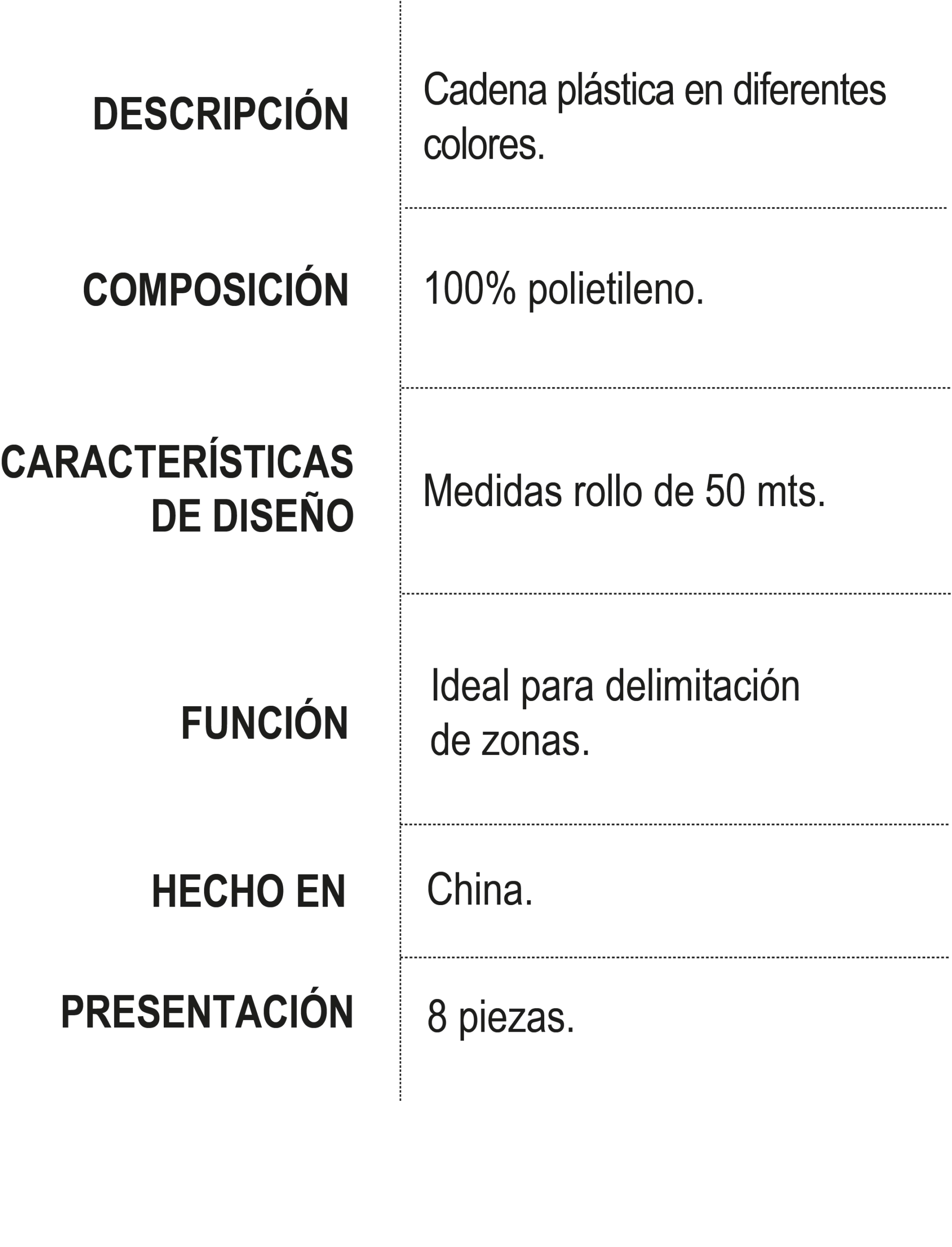 Información de Producto