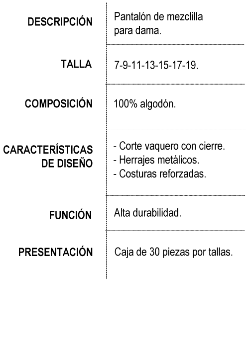 Información de Producto
